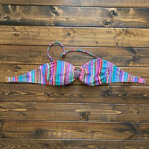 Victoria's Secret Striped Strapless Bikini